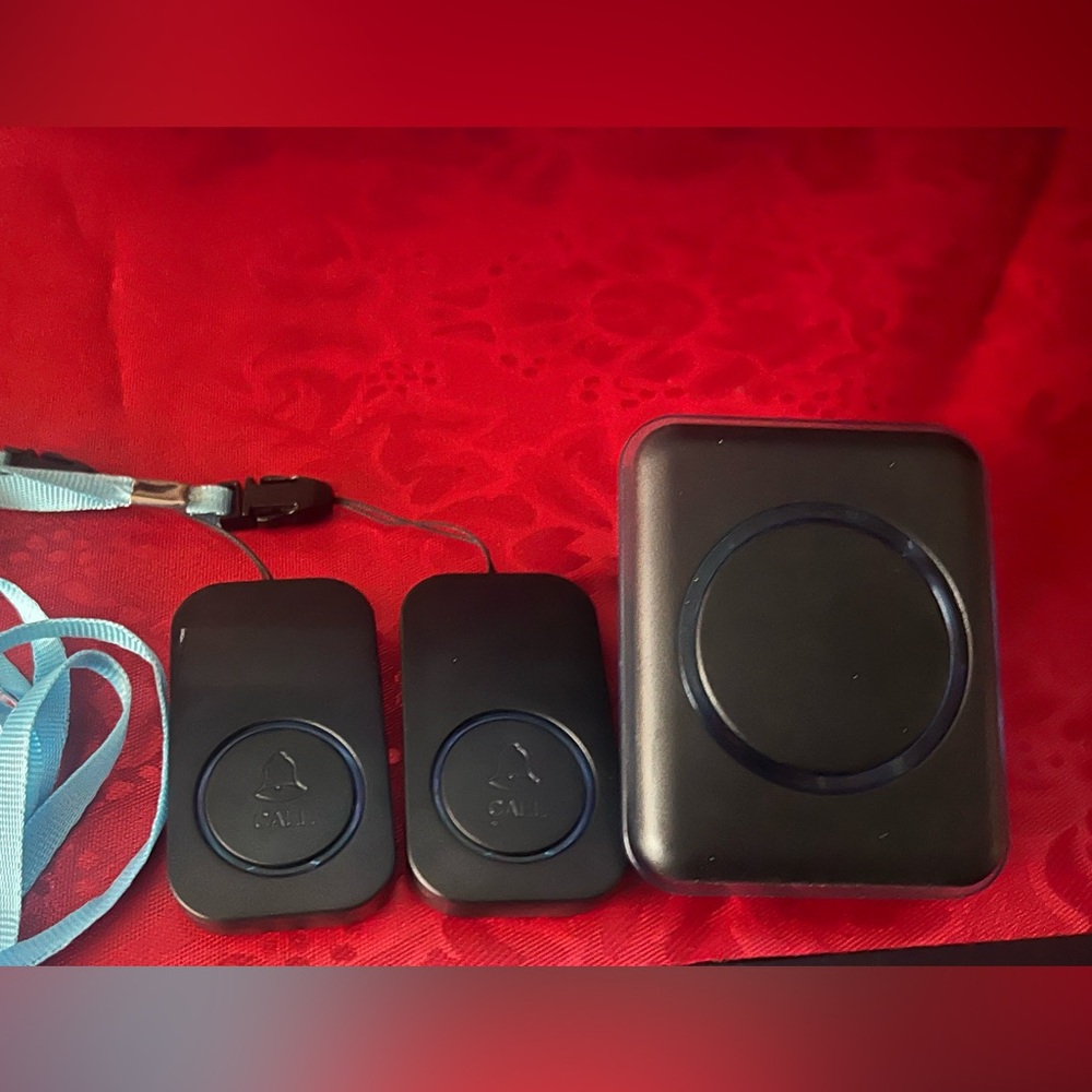 Caregiver wireless call button for whole house.